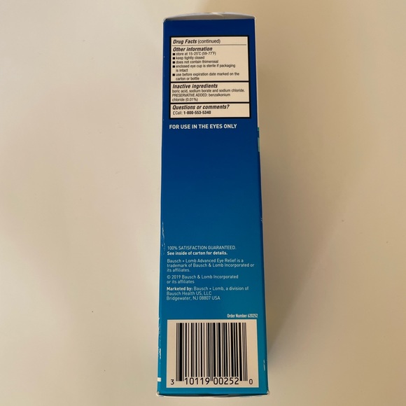 Bausch and lomb advanced eye relief eye wash 4 fl oz - Picture 4 of 5